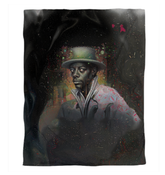 Stylish Geometric Grace Duvet Cover in a contemporary bedroom setting.